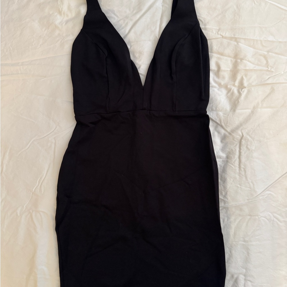 Lulu's Black Mini Dress